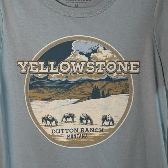 Yellowstone‎ Dutton Ranch Montana short sleeve tshirt - Picture 2 of 7